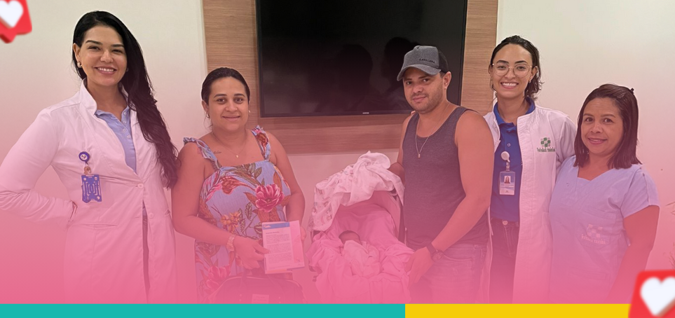 Gestantes que fazem pré-natal no Yutaka Takeda recebem cuidado completo da equipe especializada e brindes especiais