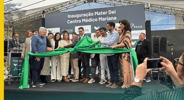 Mater Dei Centro Médico Mariana é inaugurado com atendimento para beneficiários AMS e participantes PASA
